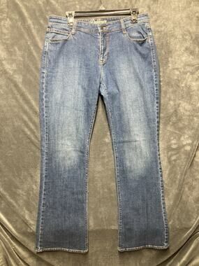 VTG Y2K Old Navy The Dreamer Jeans Mid-Rise Bootcut Med Wash Womans Sz 10R HTF